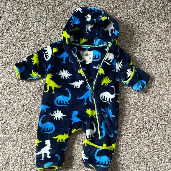 Hatley Fleece Suit 9-12m - Picture 1 of 2